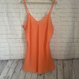 Ashley Stewart Women’s Orange Slip Dress